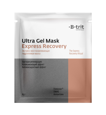 Ultra Gel Mask Express Recovery, маска гидрогелевая экспресс-восстанавливающая