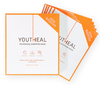 Youthheal гидрогелевая маска с PDRN и экзосомами