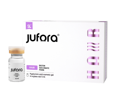 Jufora Hair Biotin 0,01%+Succinate 1%+PDRN 0,25% +ГК 1%, 5 мл