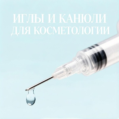 Иглы и канюли для косметологии: как выбрать инструмент для безопасных и эффективных инъекций